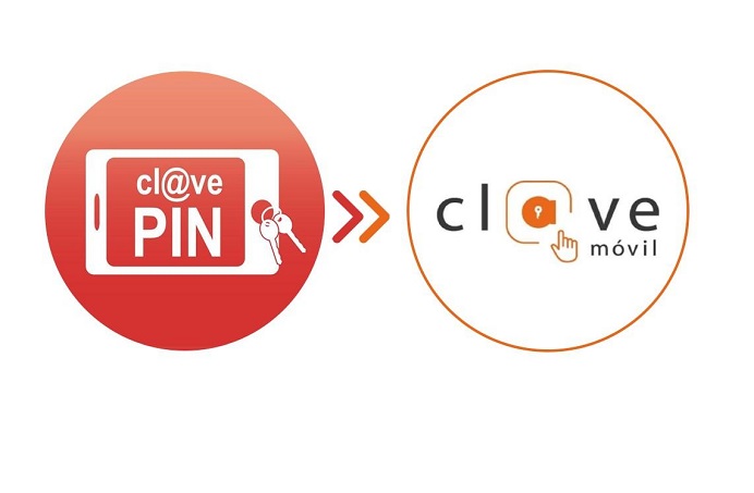 Imagen de la opción de identificación en Cl@ve con Cl@ve PIN